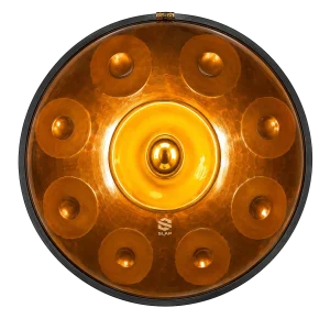 هنگ درام اسلپ استیل 9 نت رنگ نارنجی